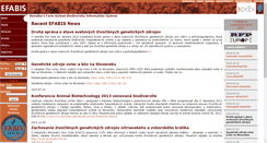Desktop Screenshot of efabis-sk.cvzv.sk