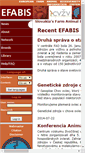 Mobile Screenshot of efabis-sk.cvzv.sk