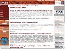 Tablet Screenshot of efabis-sk.cvzv.sk